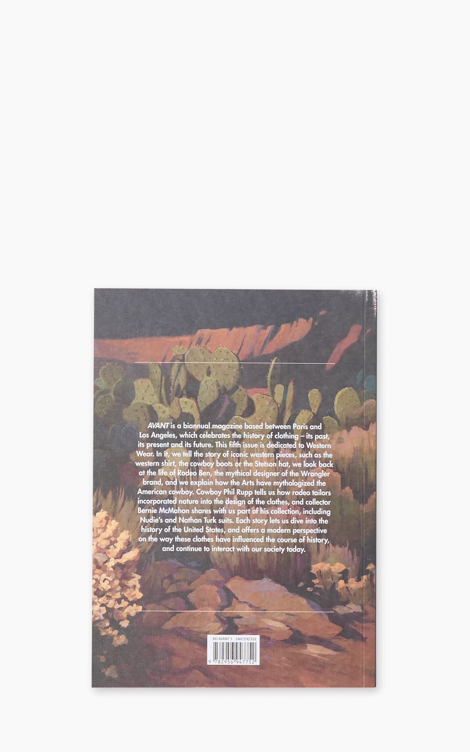 Avant Magazine "An Anthology of Western Wear"