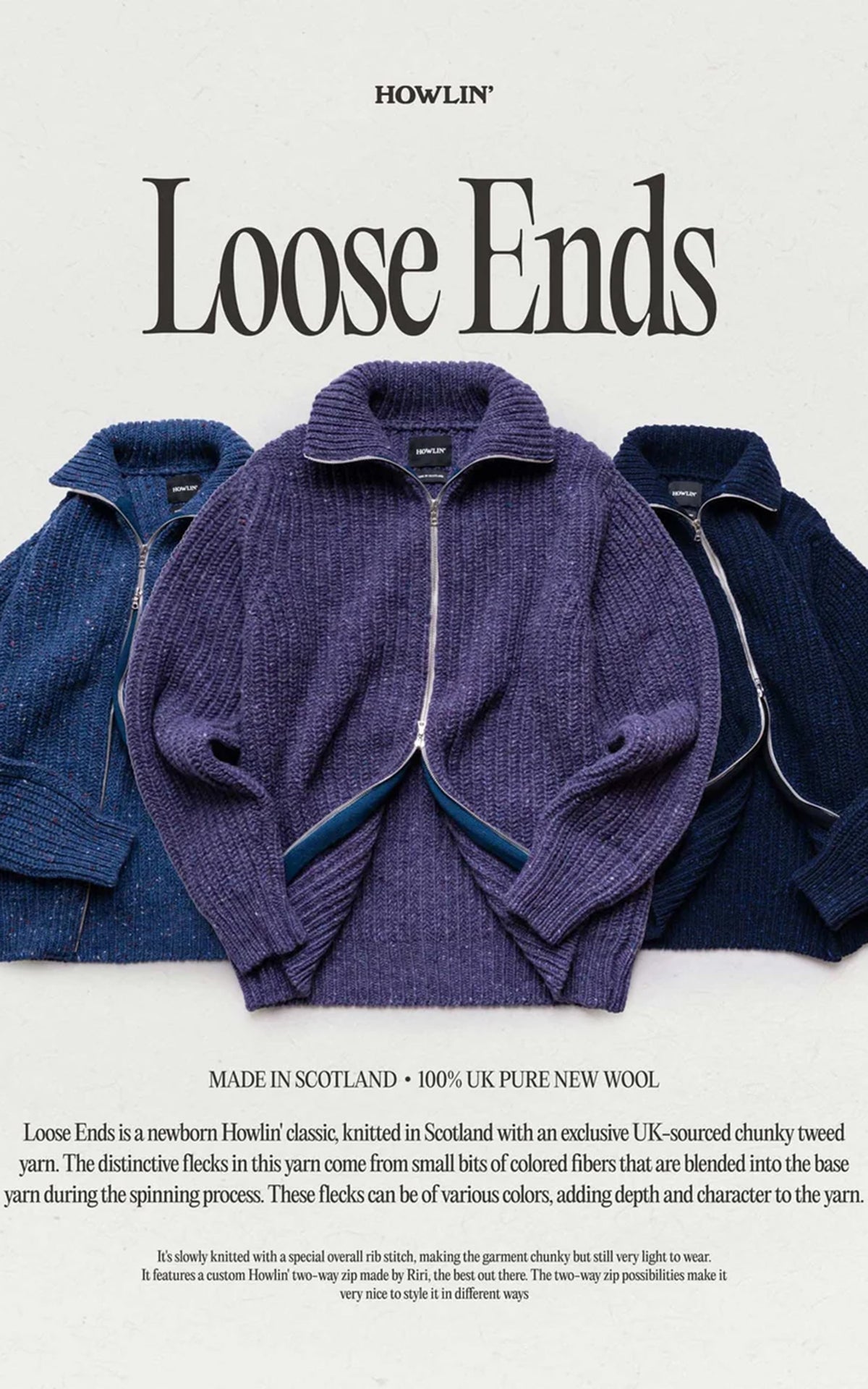 Howlin' Loose Ends Navy