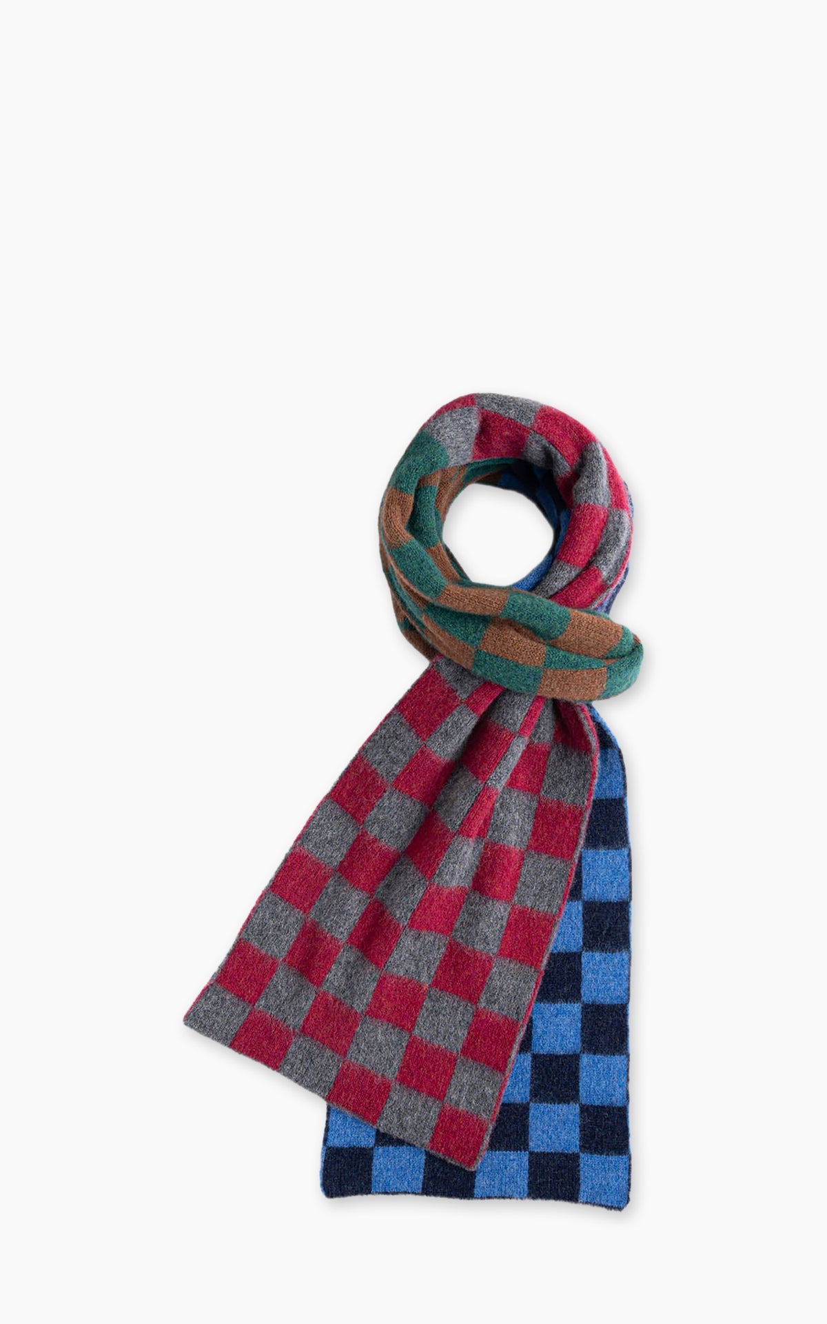 Howlin' Cosmic Checkerboard Scarf Slowmotion
