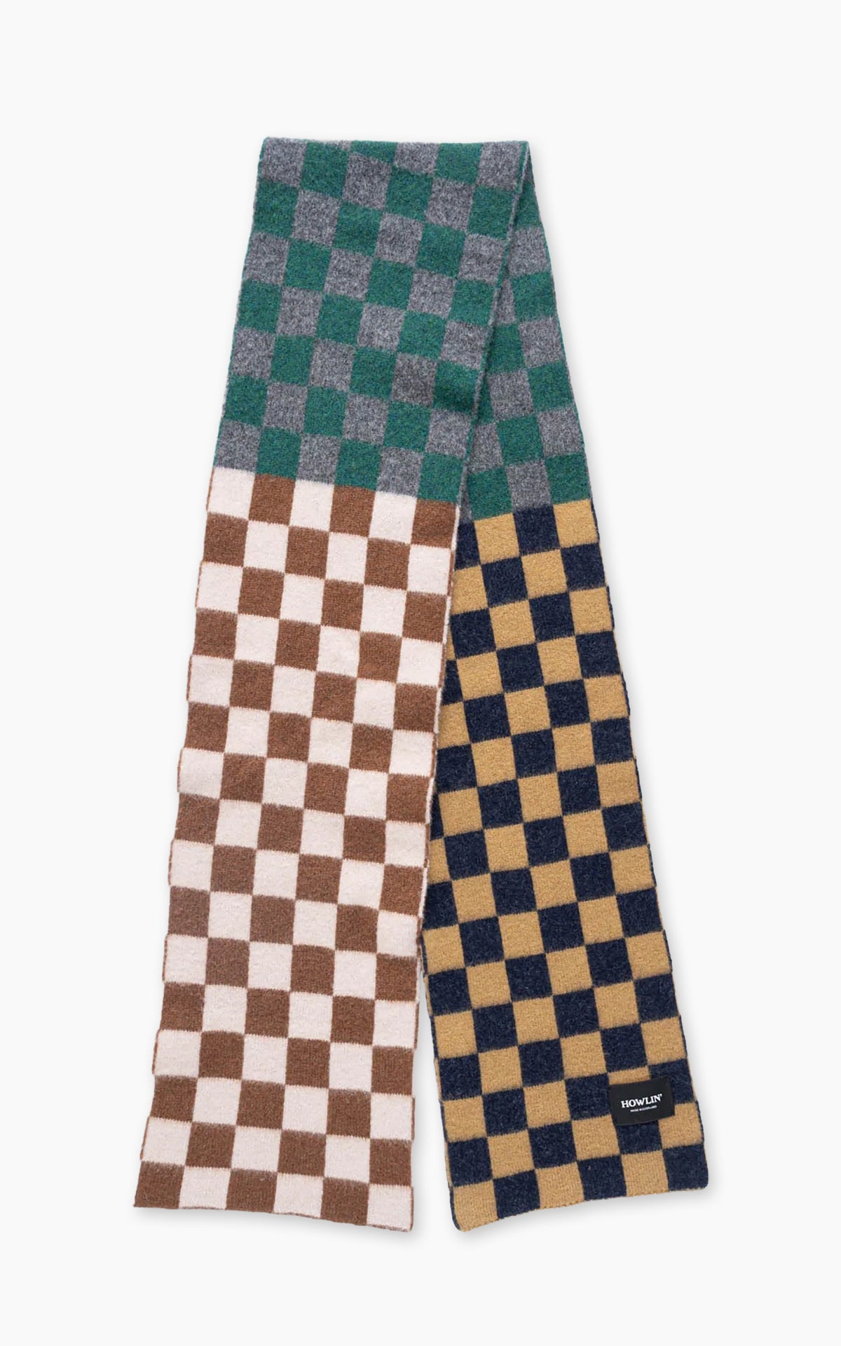 Howlin' Cosmic Checkerboard Scarf Sundaze