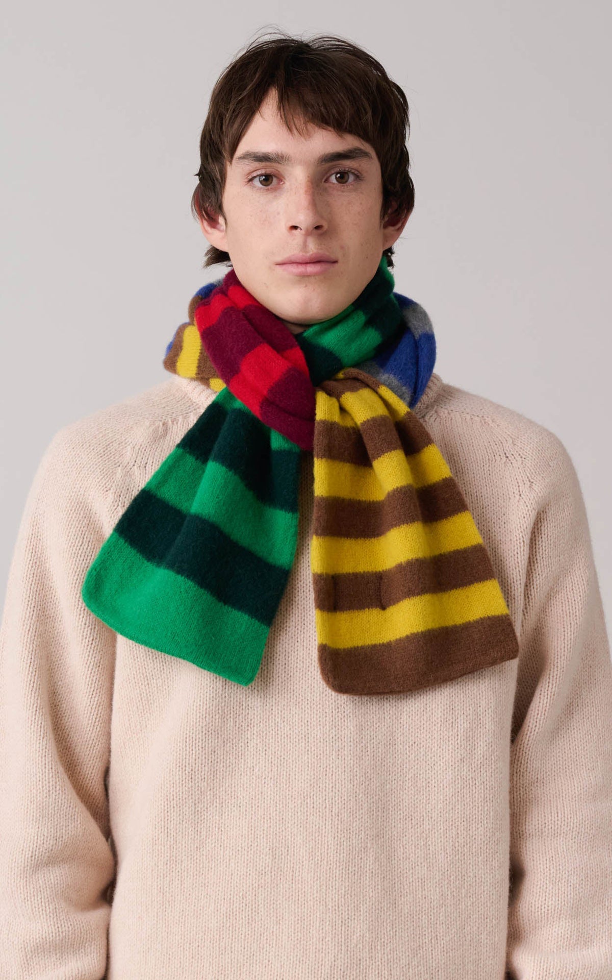 Howlin' Cosmic Surfin’ Scarf Dressed Up