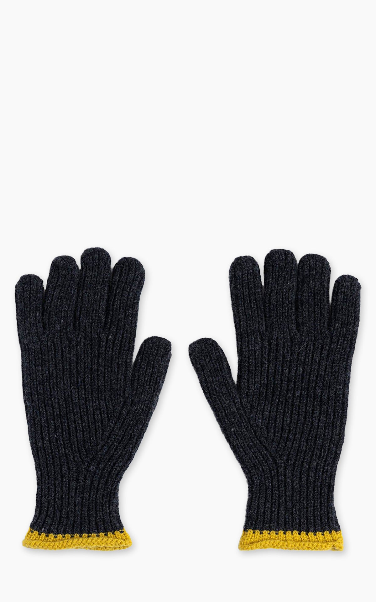 Howlin' Wind It Up Ribbed Gloves Charcoal