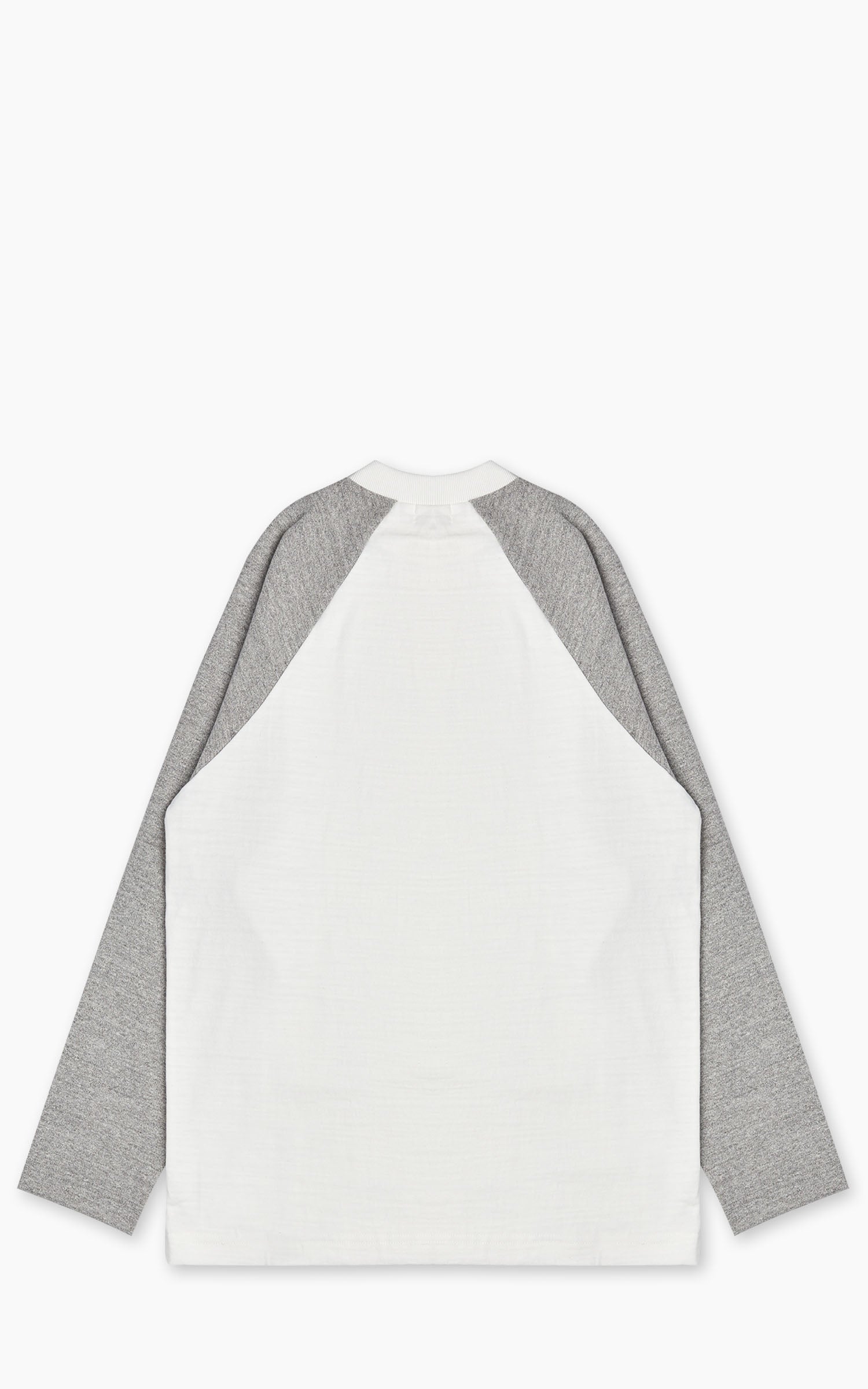 A.G. Spalding & Bros Three-Quarter Sleeve Baseball Tee White