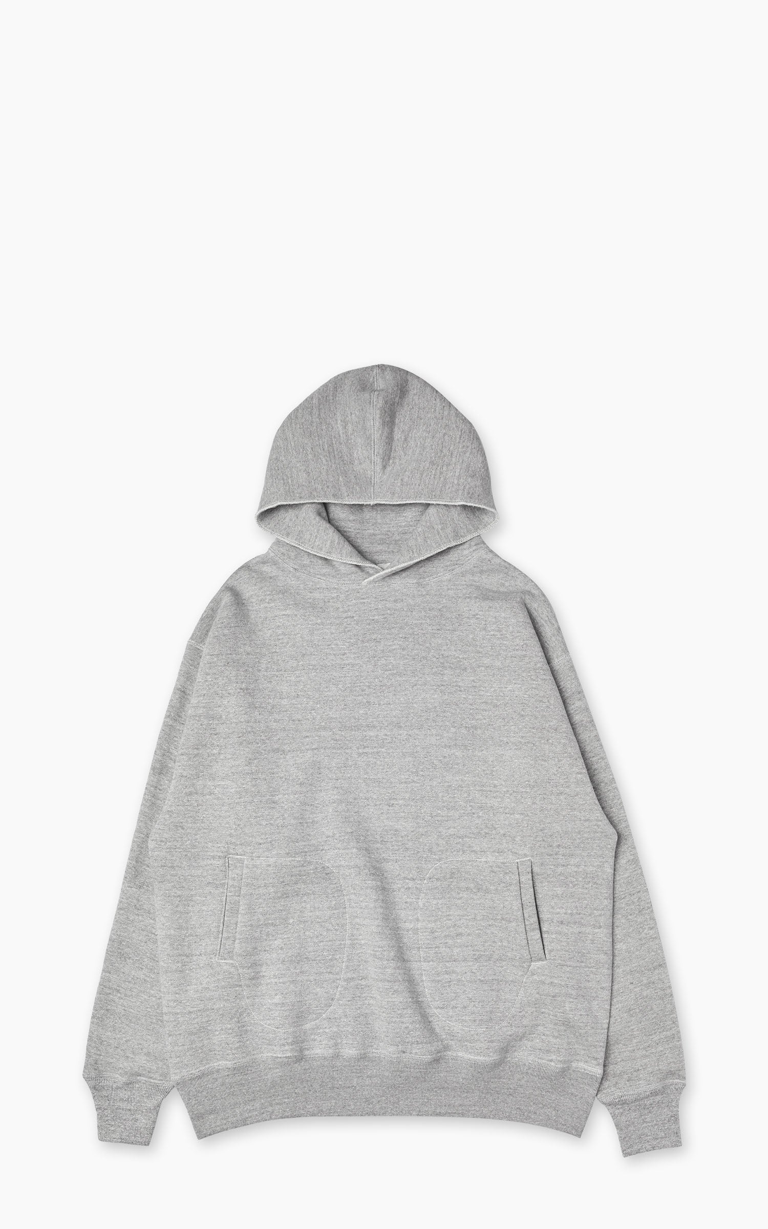 A.G. Spalding & Bros Loopwheel Tube Fleece Side-Line Parka Light Grey