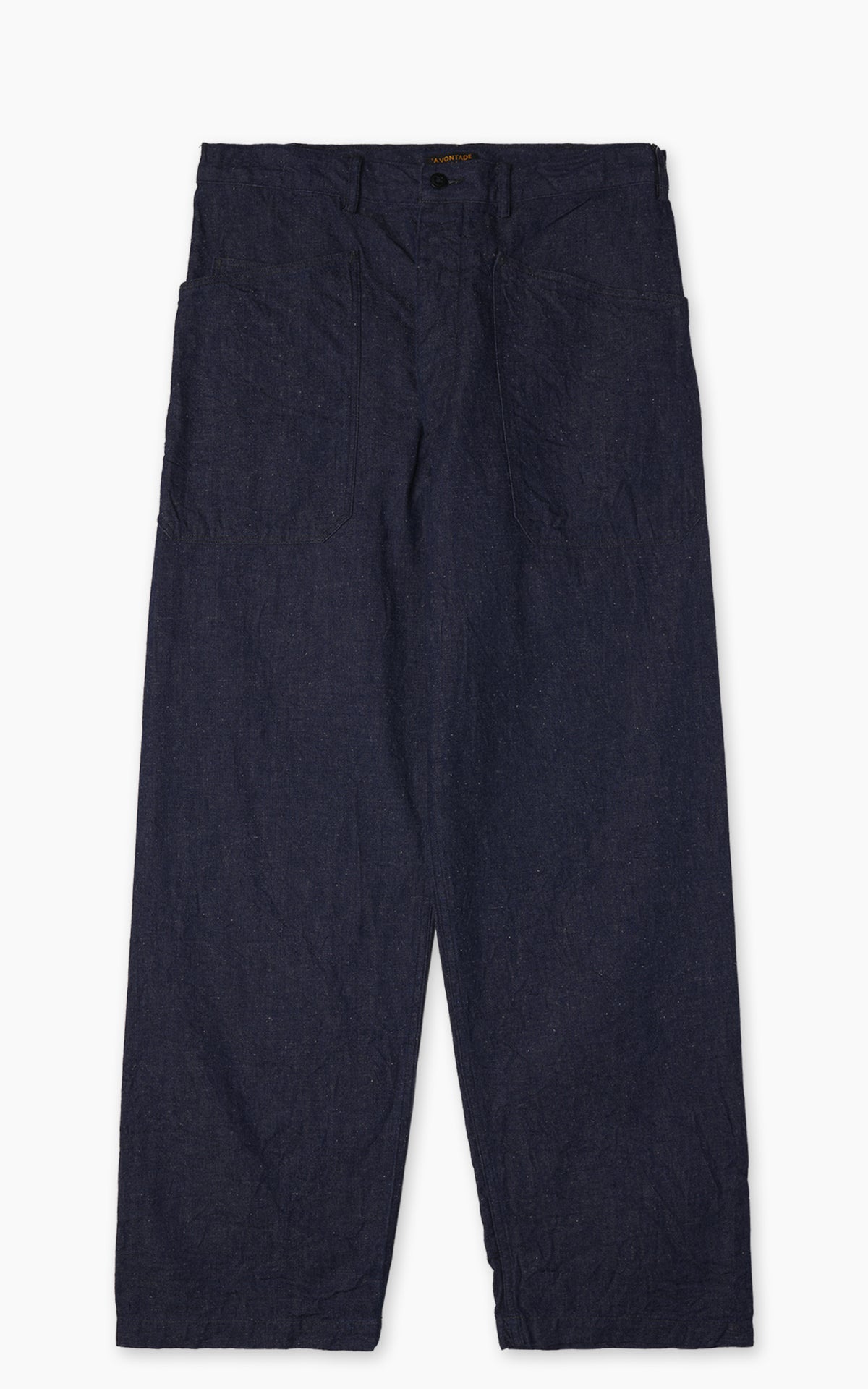 A Vontade VTD-0520-PT Military Trousers Denim Indigo