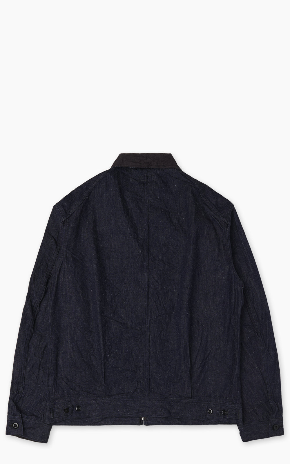 A Vontade VTD-0565-JK Denim Zip Work Jacket Indigo