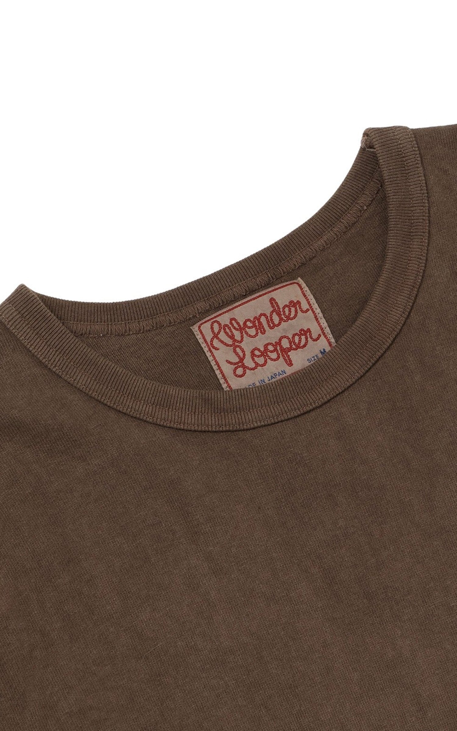 Wonder Looper Amami Hand Dyed ELS Recycled Cotton Slub T-Shirt Sharinbai + Doro Max