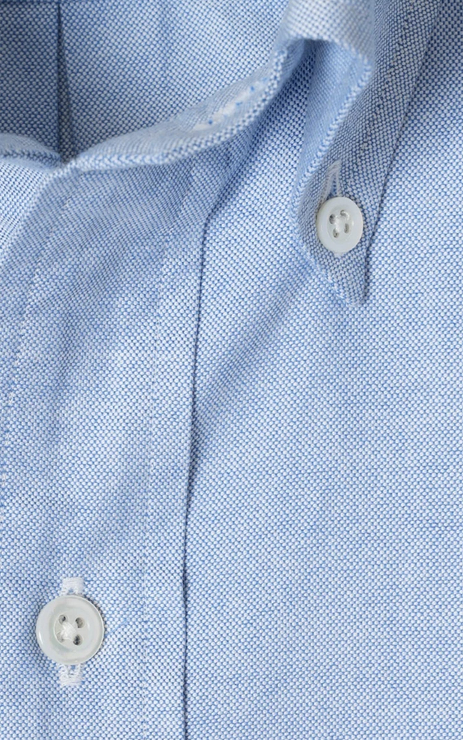 Kamakura Shirts Ametora Button-Down Selvedge Oxford Shirt Blue