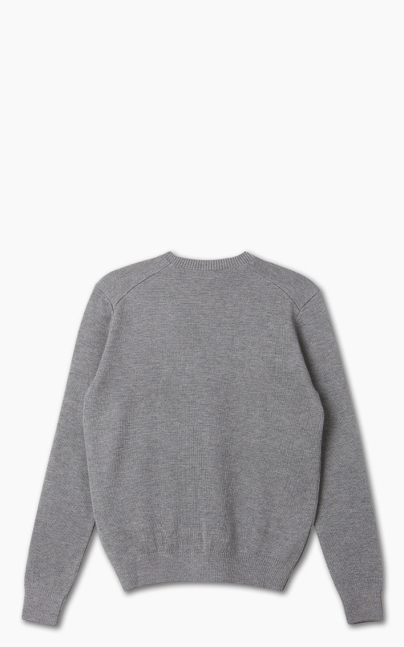 AMI Paris Ami De Coeur Crewneck Sweater Merino Wool Medium Heather