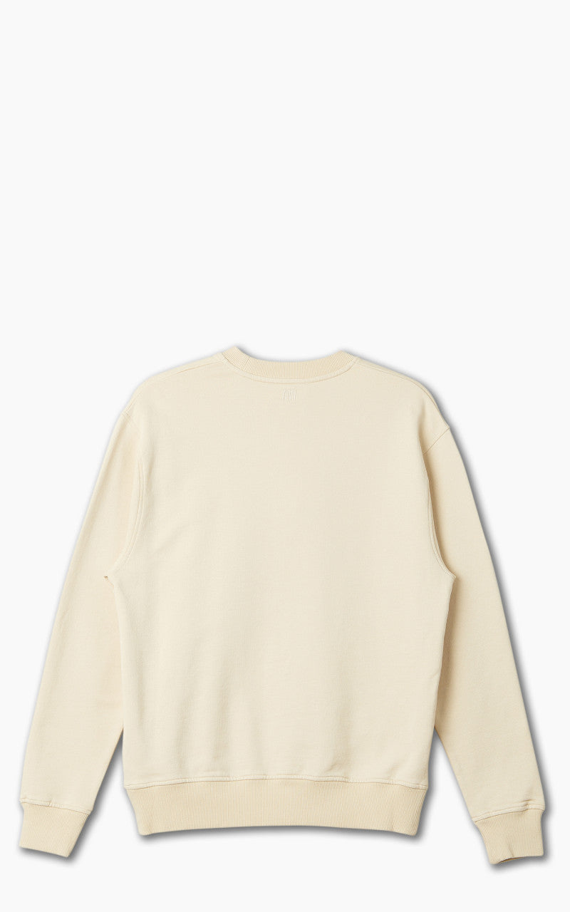 AMI Paris Ami De Coeur Crewneck Sweatshirt Vanilla