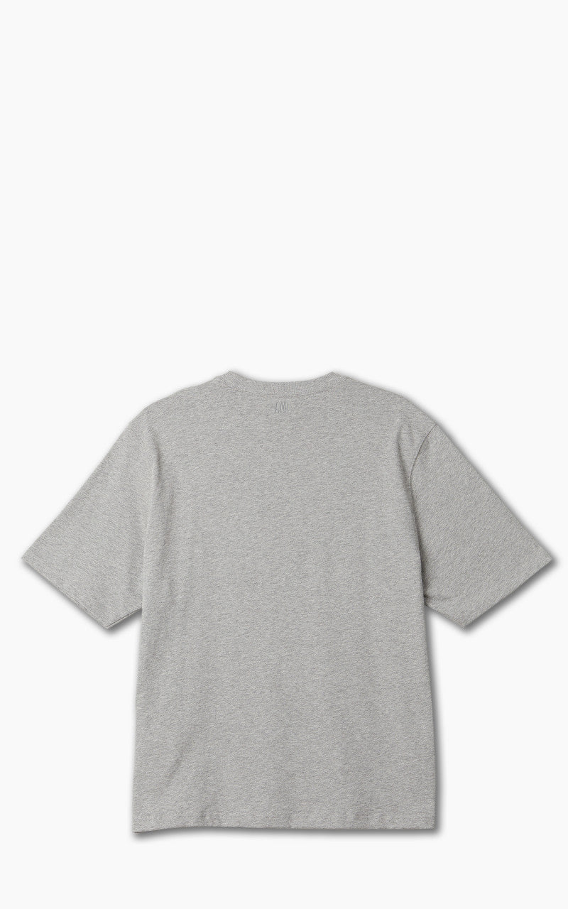 AMI Paris Tonal Ami De Coeur T-Shirt Heather Grey