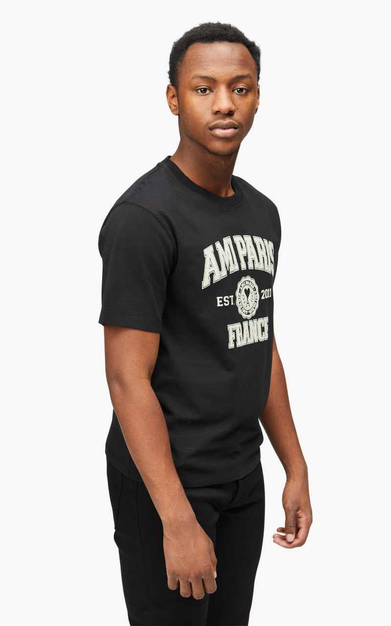 AMI Paris Ami Paris FR T-Shirt Black