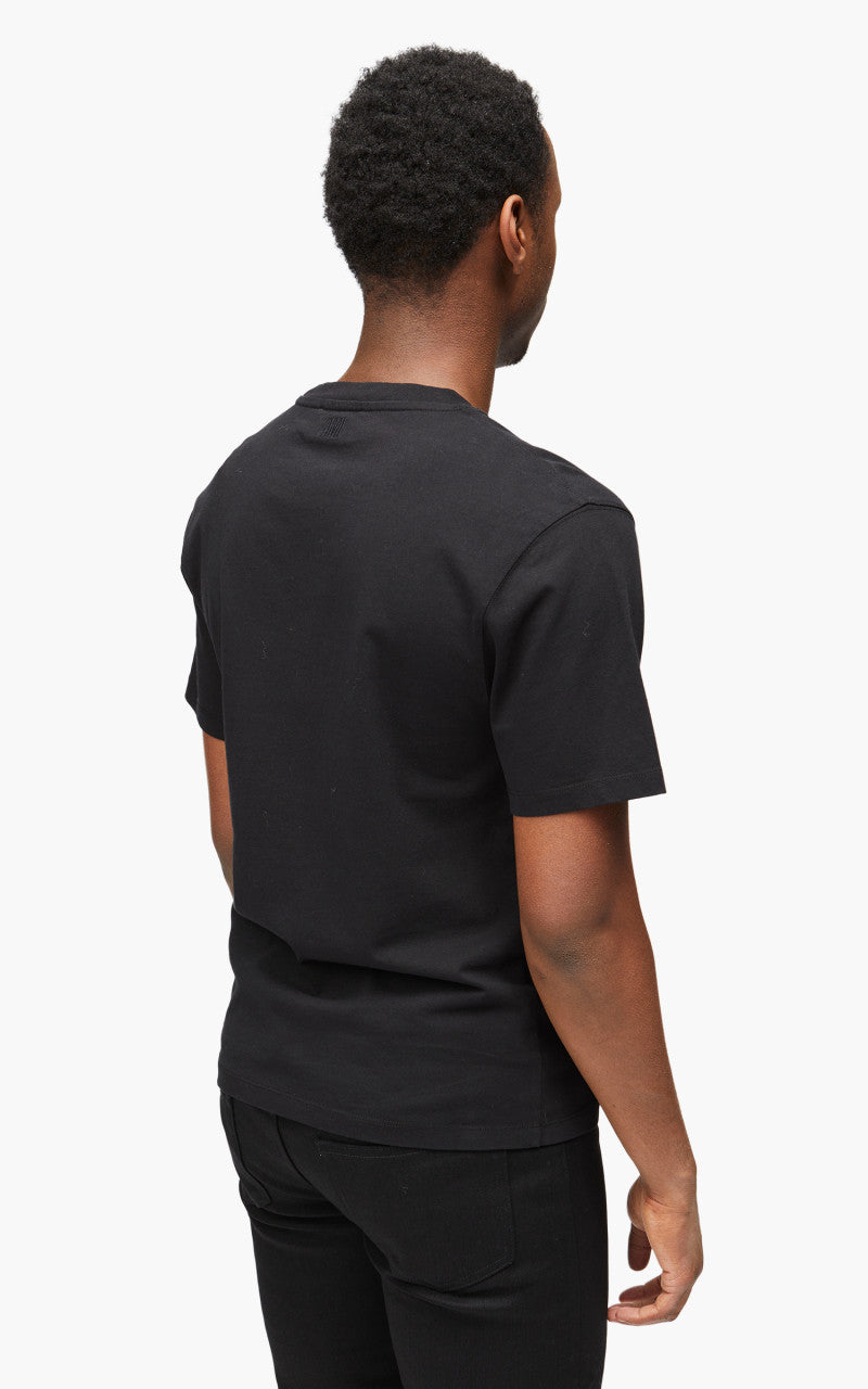 AMI Paris Ami Paris FR T-Shirt Black
