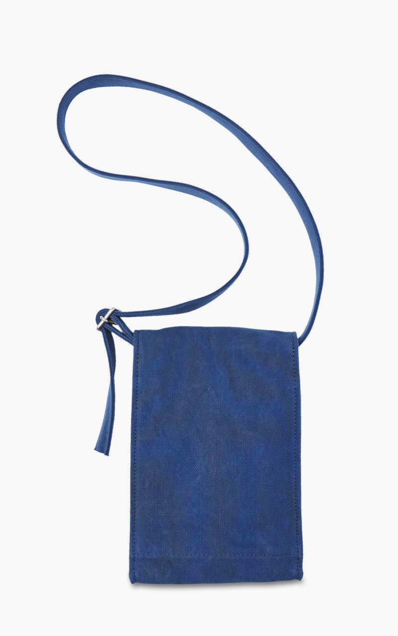 Amiacalva Washed Canvas Shoulder Bag S Blue
