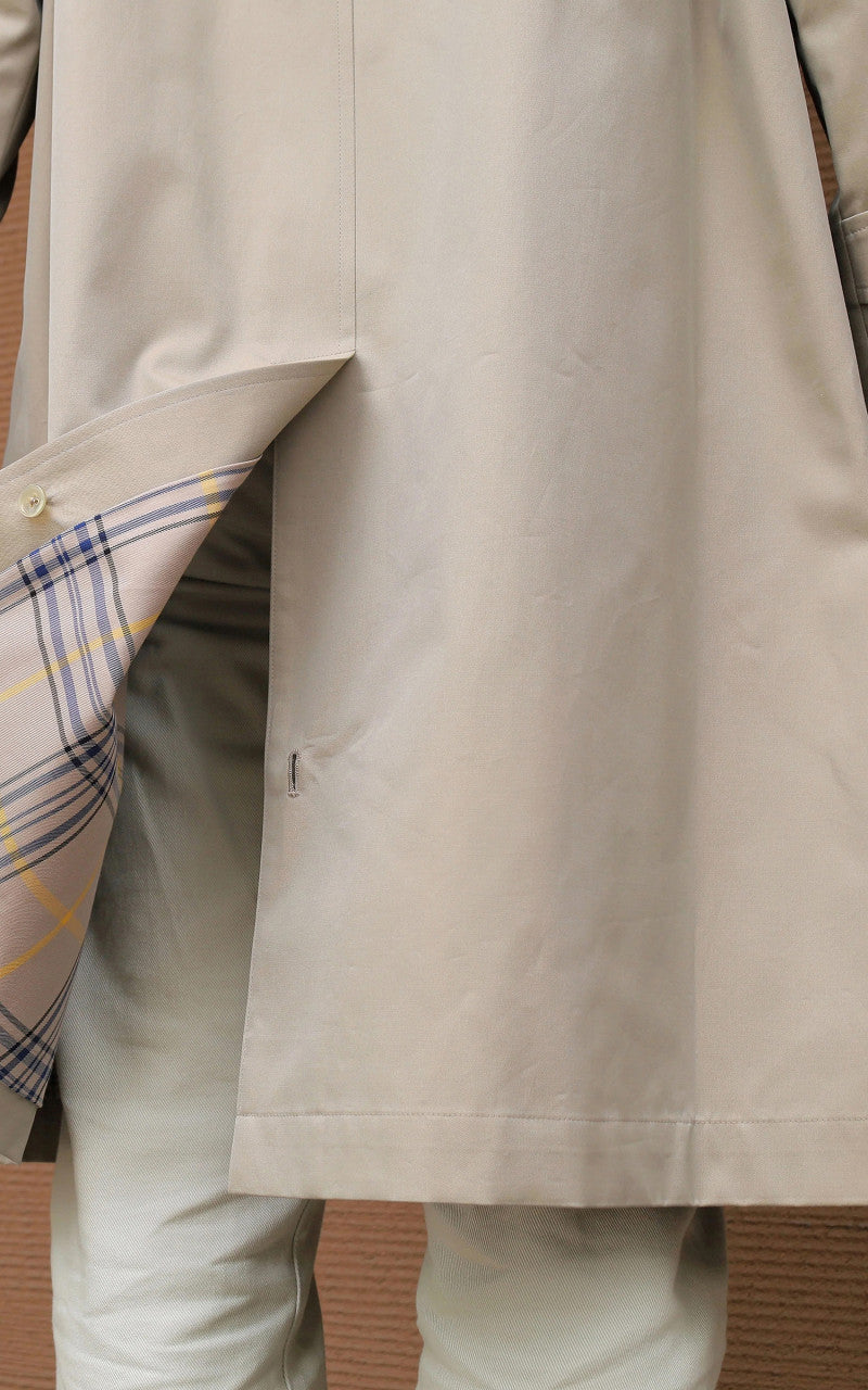 Anatomica Single Raglan I Coat Gabardine Beige
