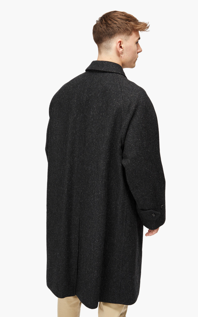 Anatomica Single Raglan Coat IV Reversible Charcoal