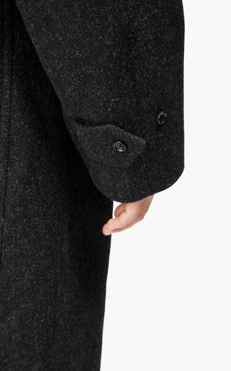 Anatomica Single Raglan Coat IV Reversible Charcoal