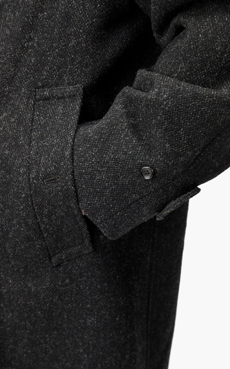 Anatomica Single Raglan Coat IV Reversible Charcoal