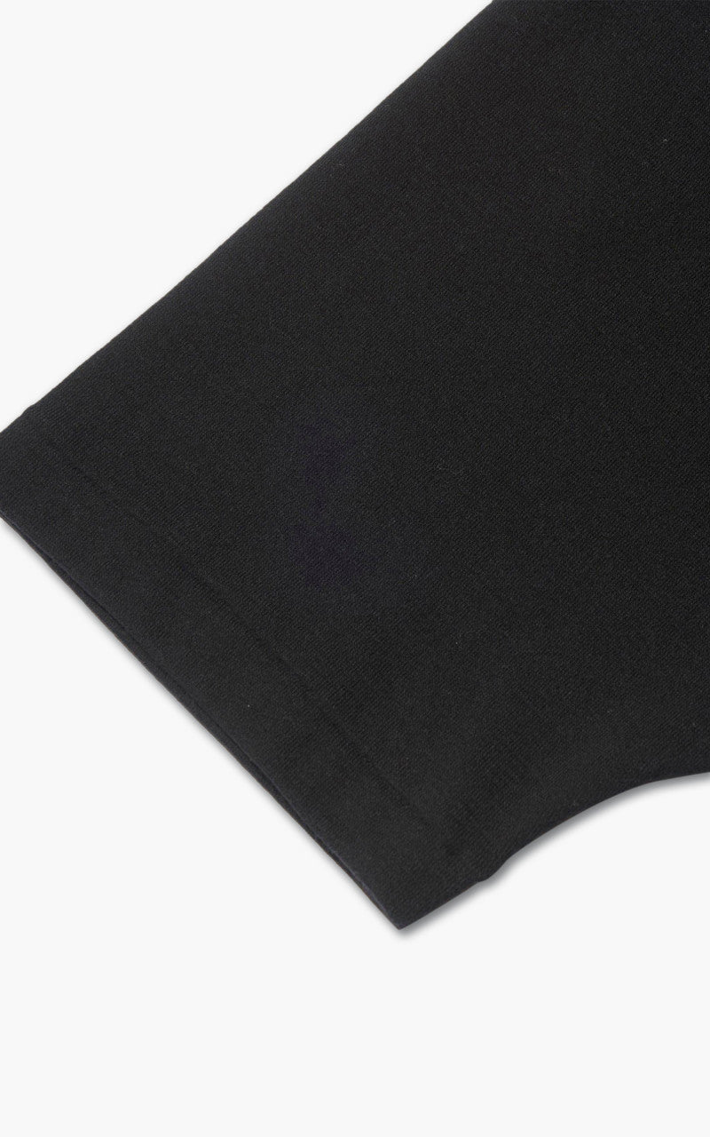 Anatomica Mock Neck Tee S/S Black