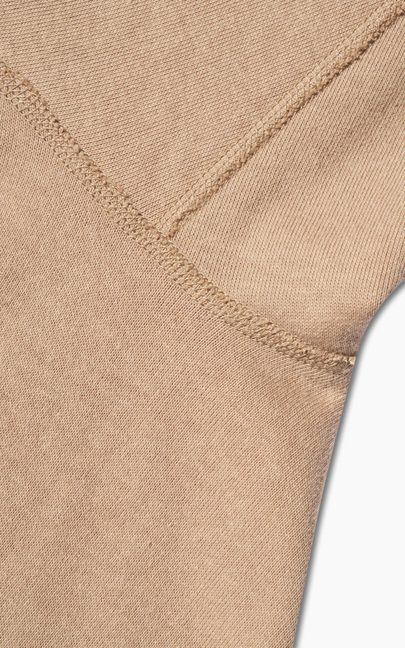 Anatomica Sweat Raglan Turtle Neck Sand