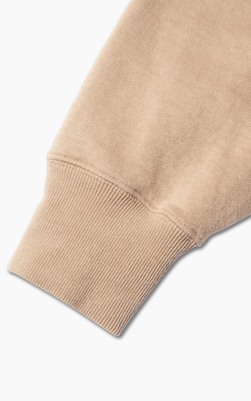 Anatomica Sweat Raglan Turtle Neck Sand