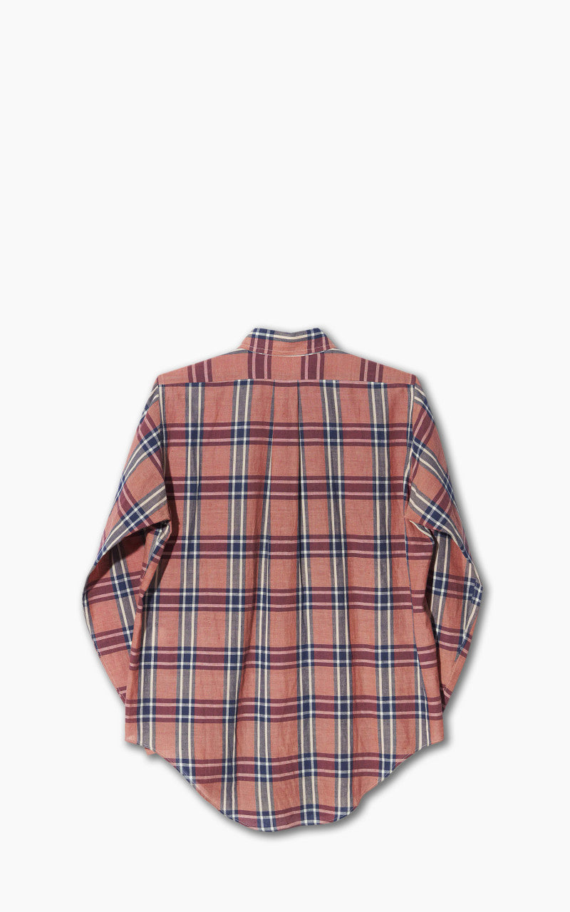 Anatomica Dickie HL Madras Shirt Pink