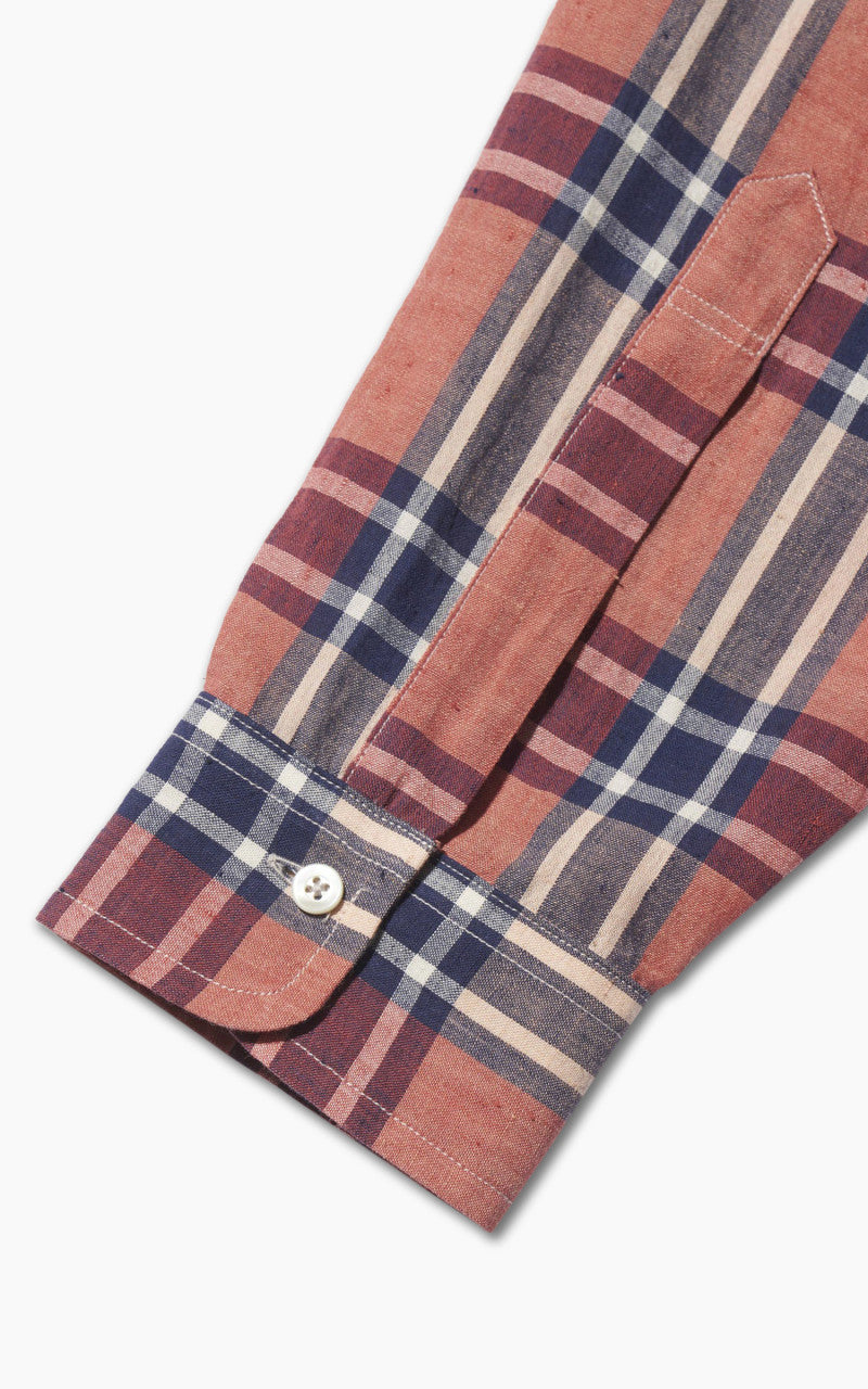 Anatomica Dickie HL Madras Shirt Pink