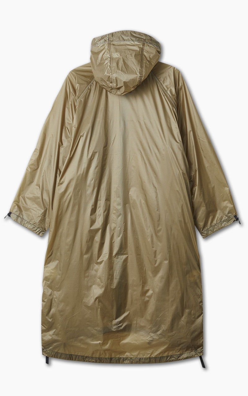 and wander アンドワンダー　fly rain long coat And Wander Men's' Fly Rain Coat in Light Grey | LN-CC®