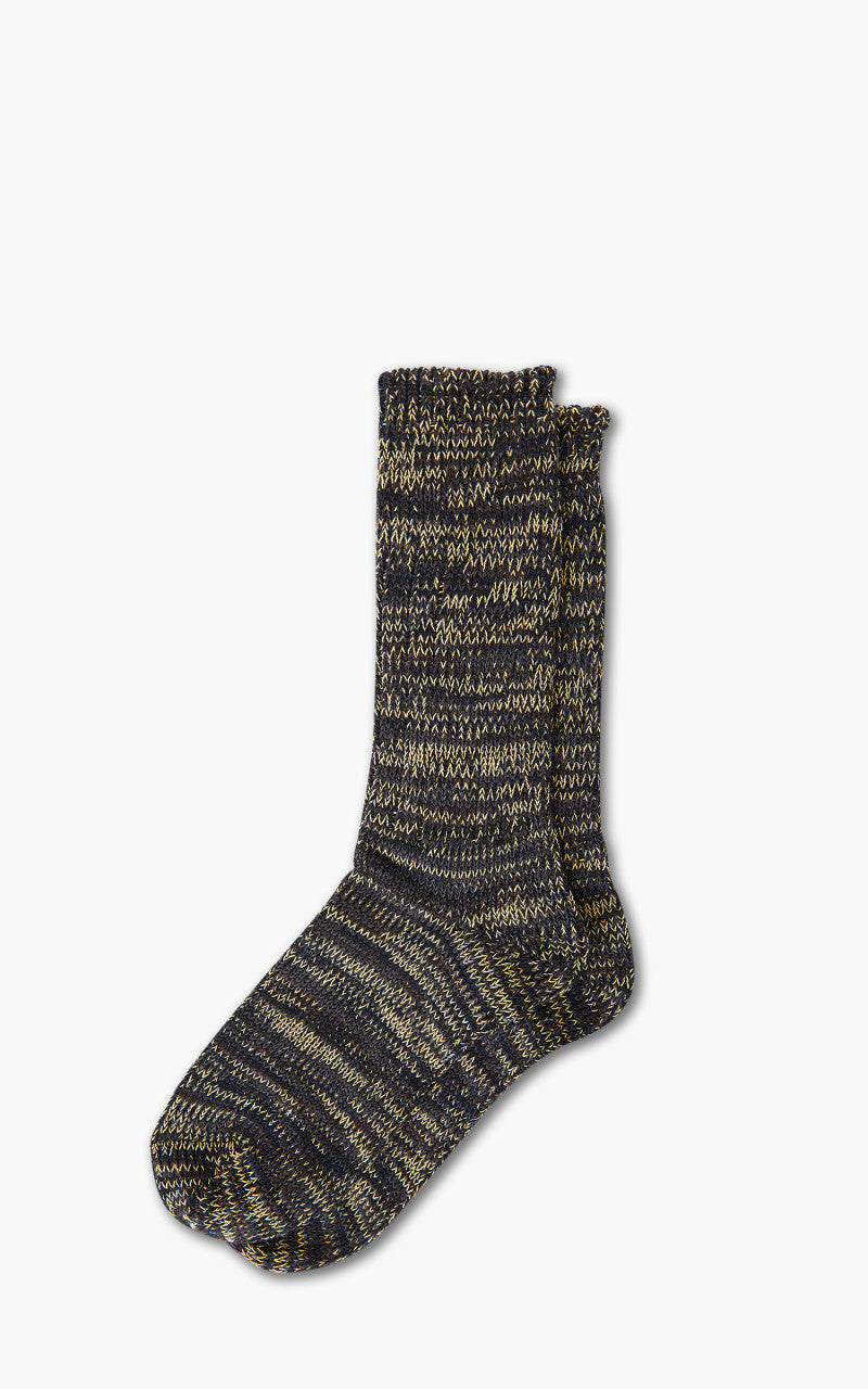 Anonymous Ism Socks 5 Color Mix Crew Black