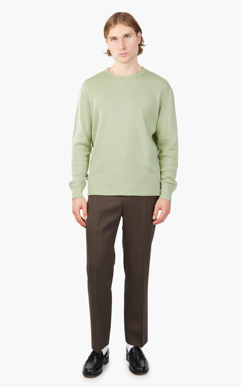 AURALEE LIGHT THERMAL P/O サーマル Auralee Light Thermal P/O Light Khaki