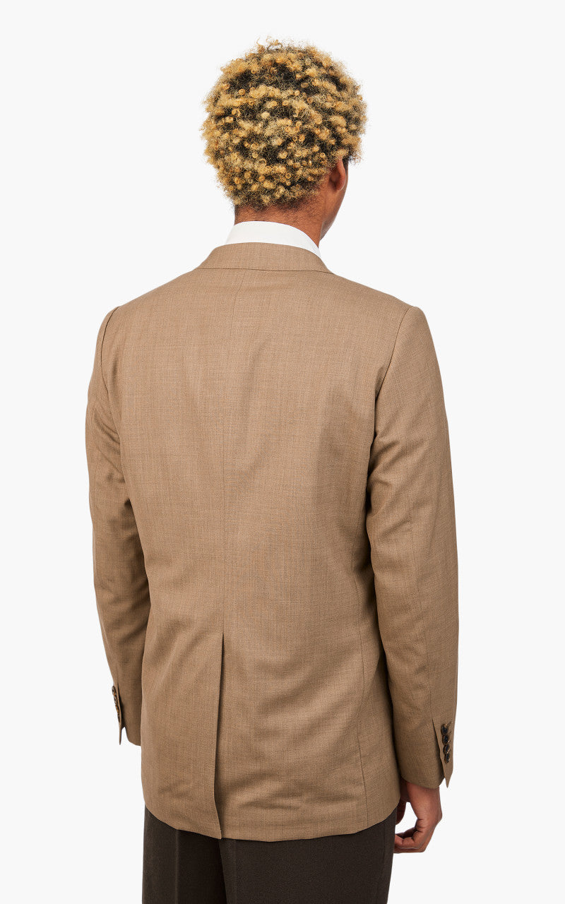 Auralee Super Fine Tropical Wool Jacket Top Brown