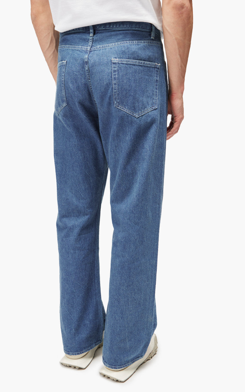 Auralee Selvedge Light Denim Pants Light Indigo