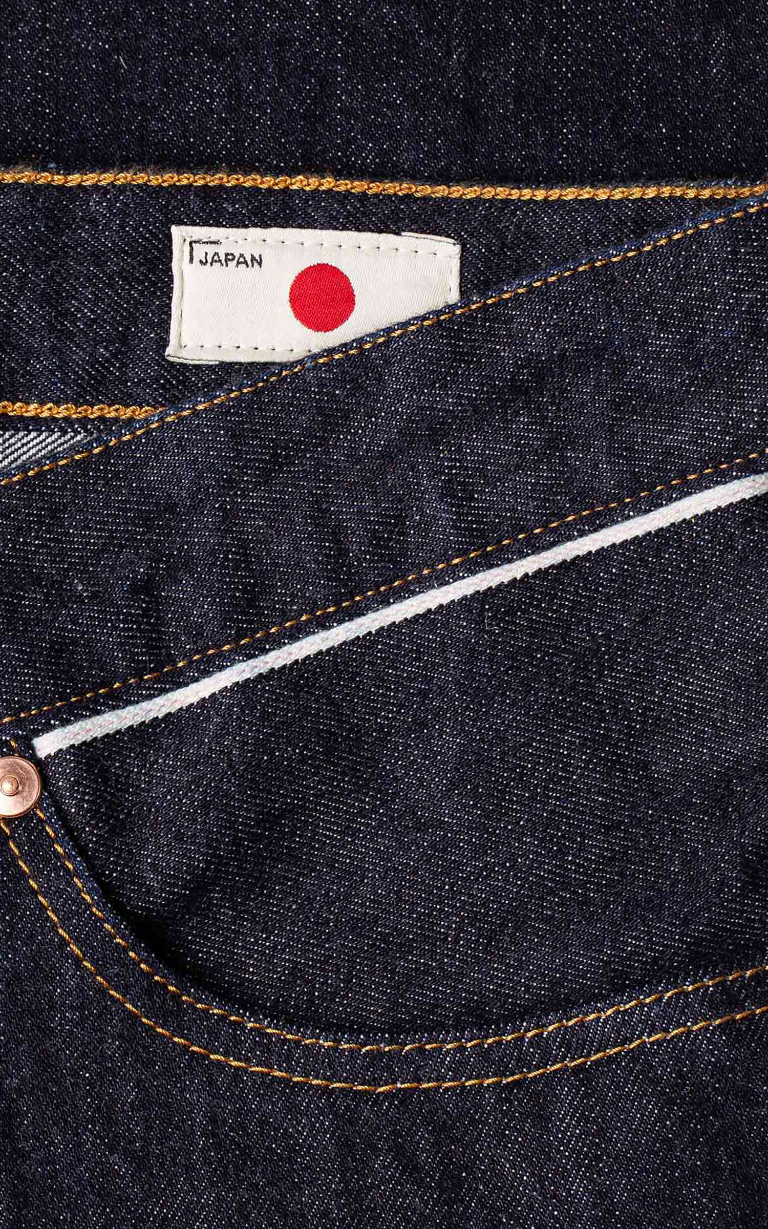 Benzak B-07 Relaxed Straight Forties Era Selvedge Indigo 14oz