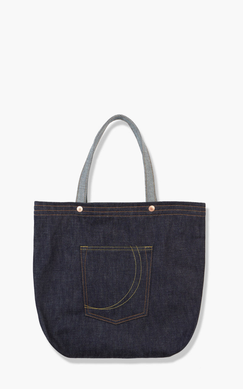 Momotaro Jeans MZBG0010 Denim Tote Bag Indigo