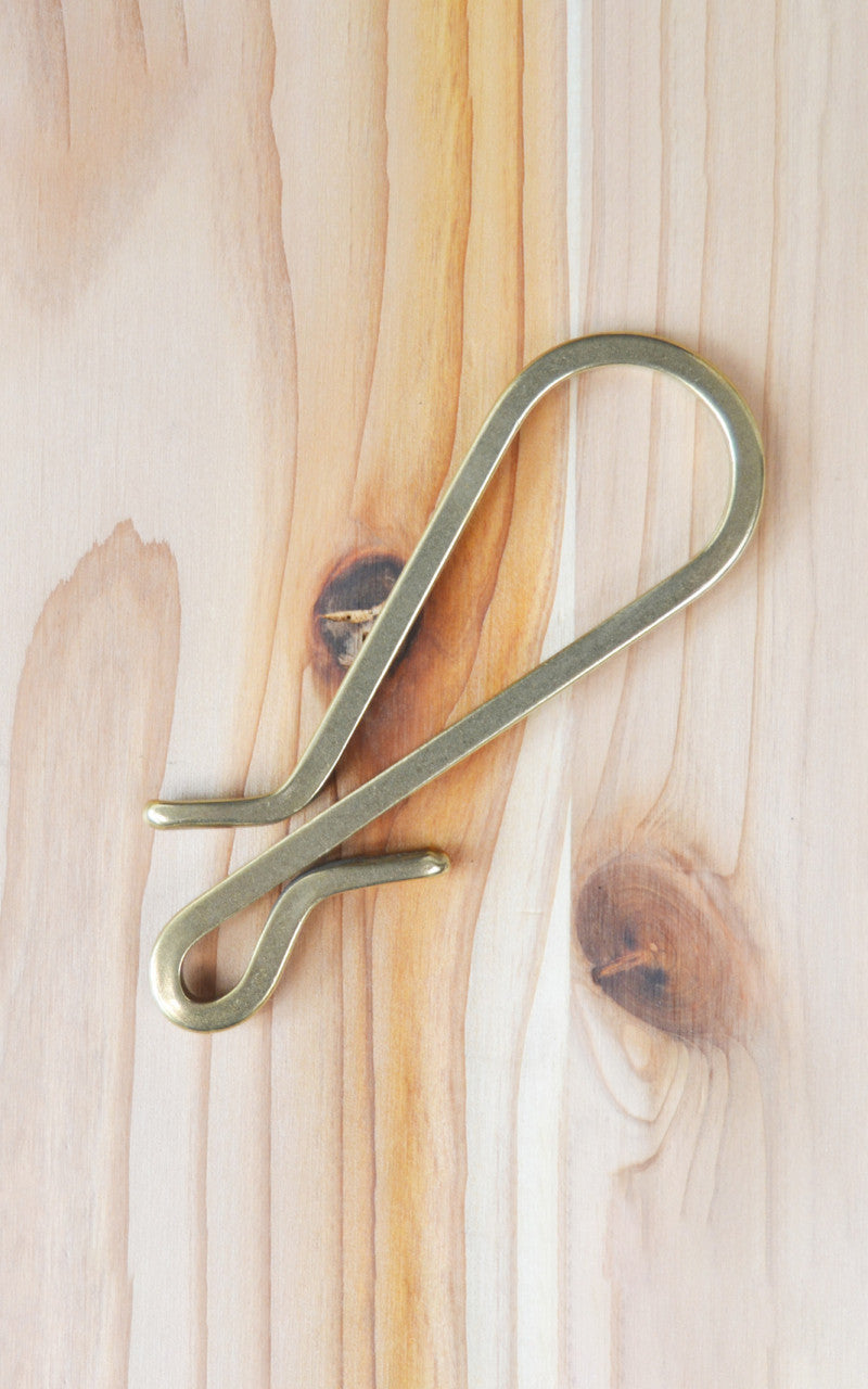 Kobashi Studio B83SH12 Wire Square Key Hook Brass