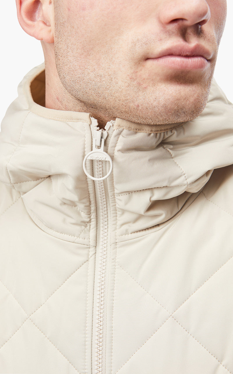 Barbour Hooded Liddesdale Quilted Jacket Mist