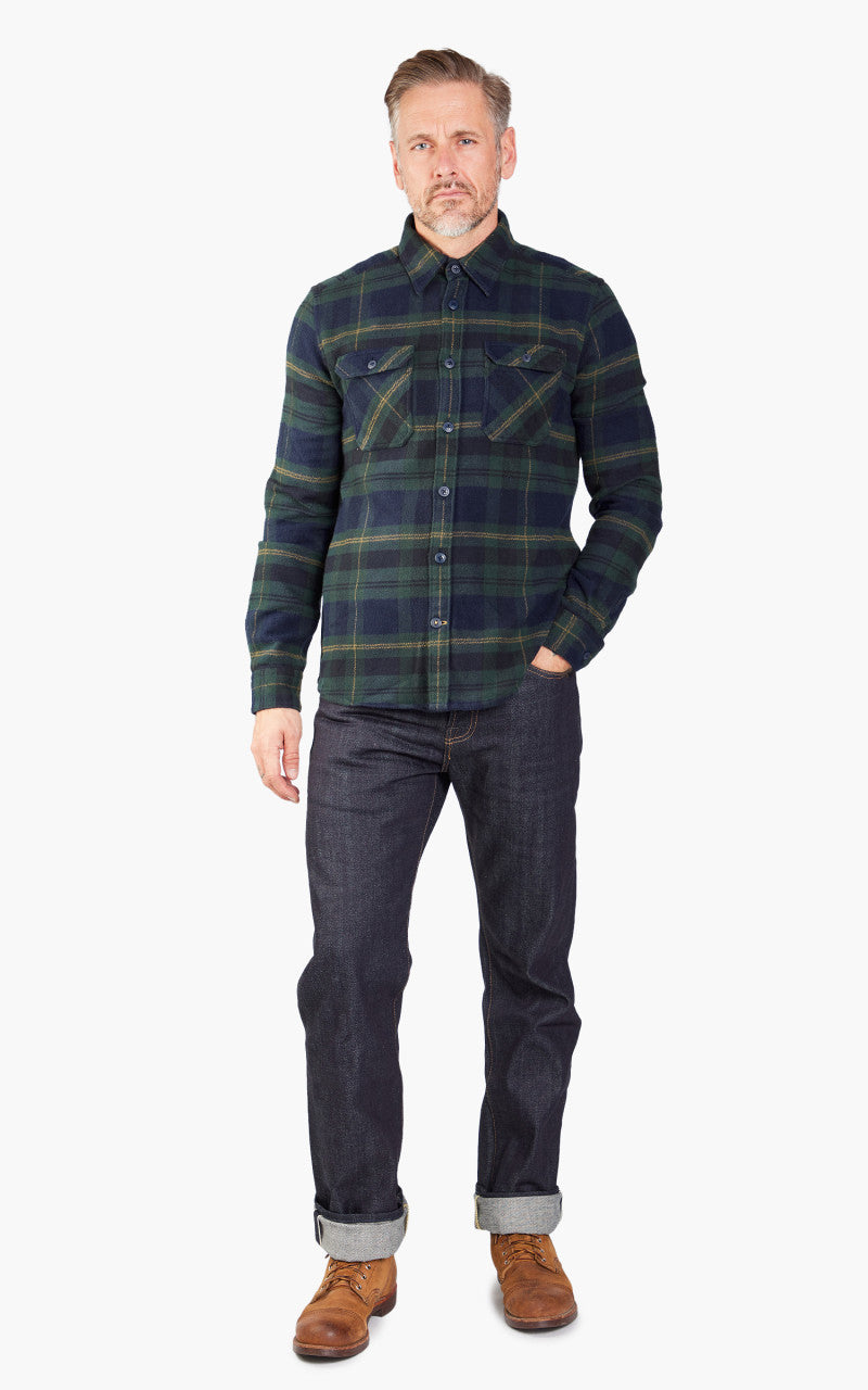 Barbour Snowcap Tailored Shirt Navy