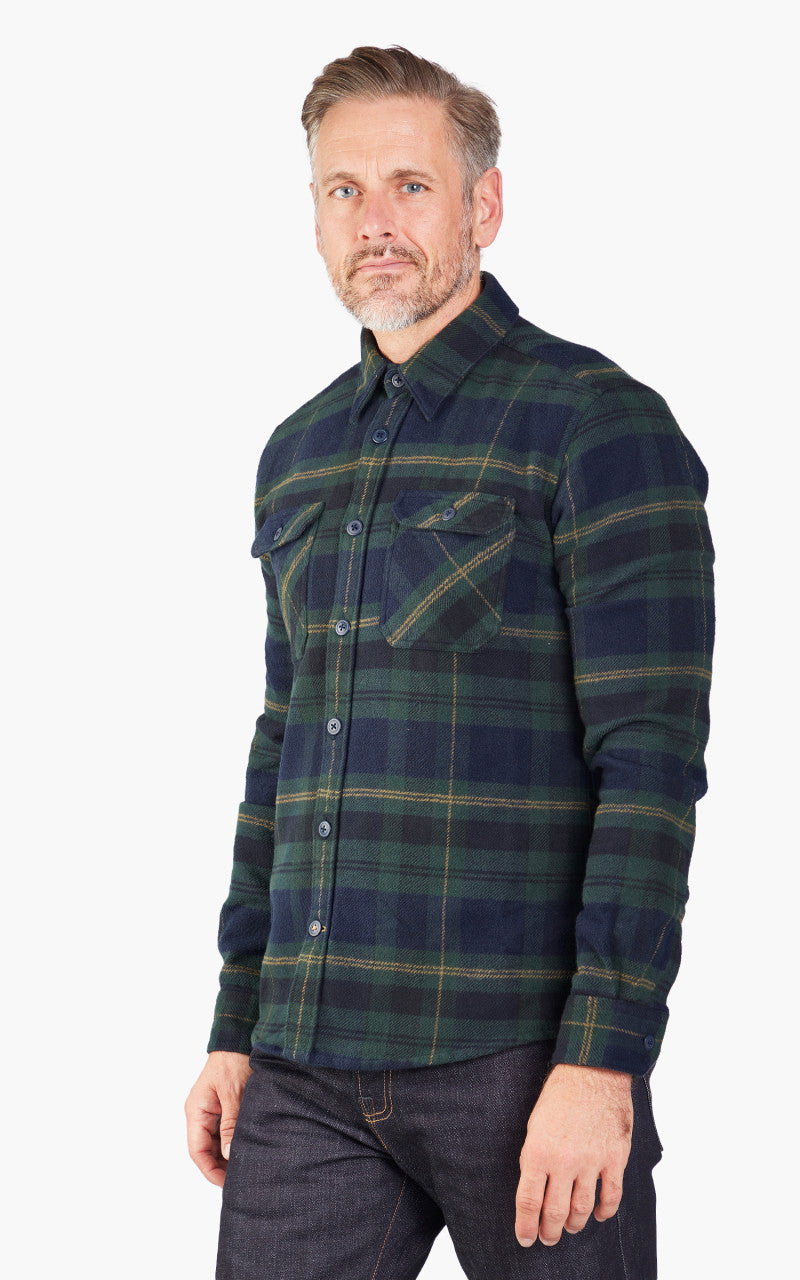 Barbour Snowcap Tailored Shirt Navy
