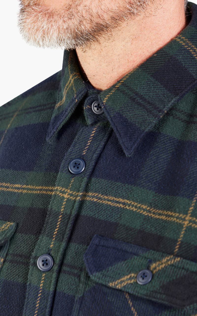 Barbour Snowcap Tailored Shirt Navy
