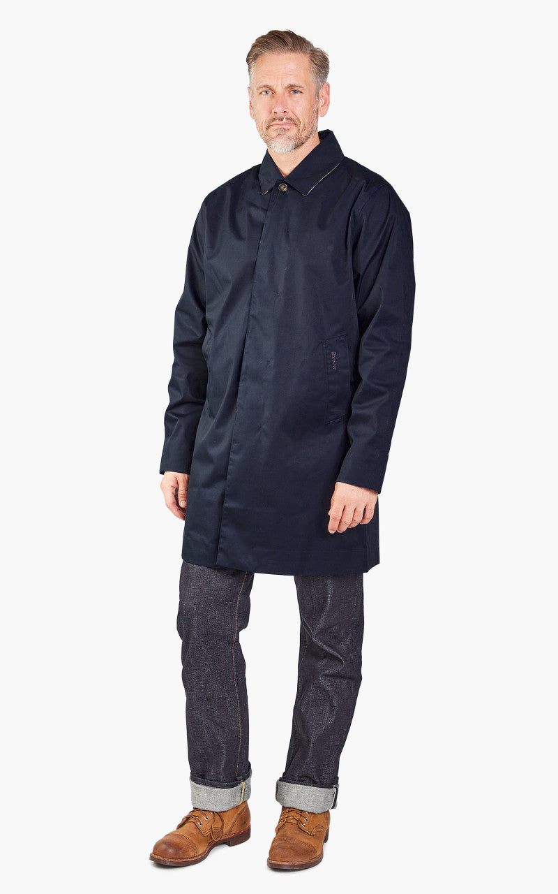 【forest】Barbour ダークブルー ジャケット Barbour Lorden Jacket Navy/Forest Mist