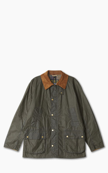 美品 Barbour ashby Waxed sage green S Barbour Winter Ashby Jacket Sage Parkas : Snowleader