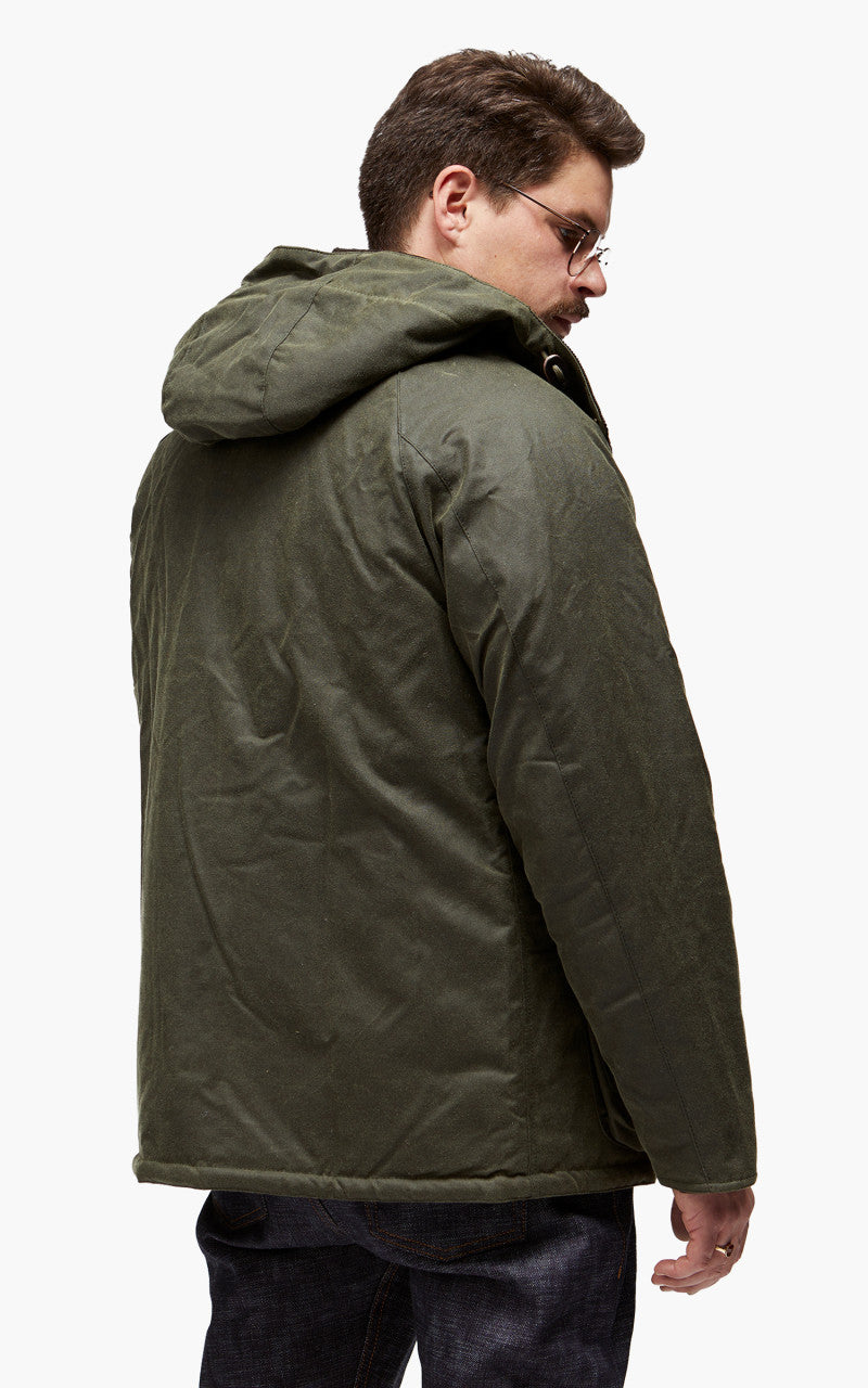 Barbour Bedale Winter Wax Jacket Sage/Olive Night