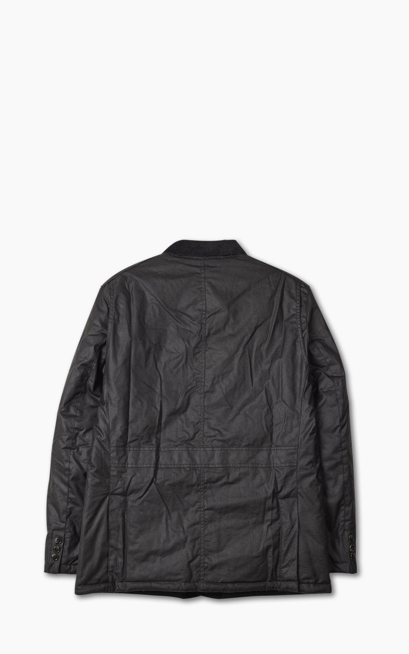 Barbour Winter Lutz Wax Jacket Black