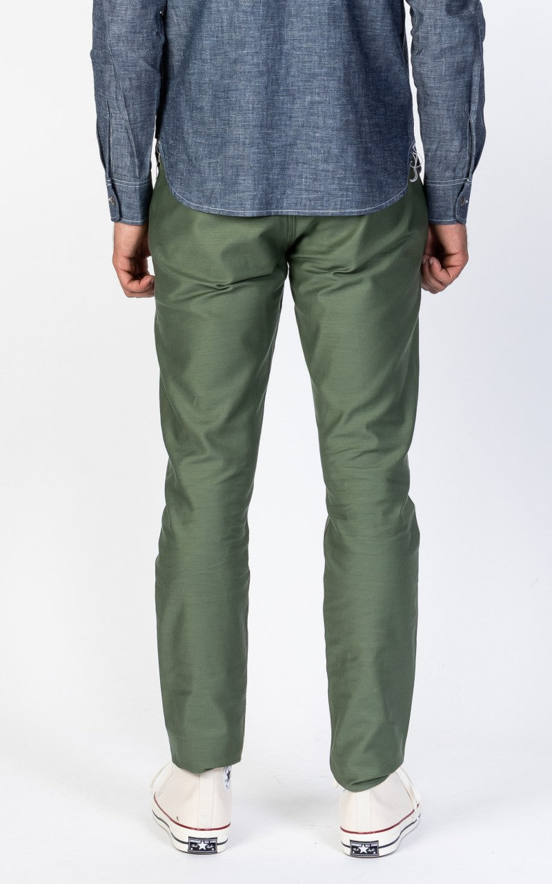 Benzak BC-01 Tapered Chino Military Twill Army Green