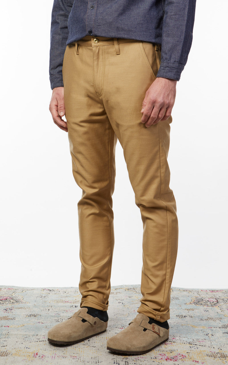 Benzak BC-01 Tapered Chino Military Twill Golden Brown
