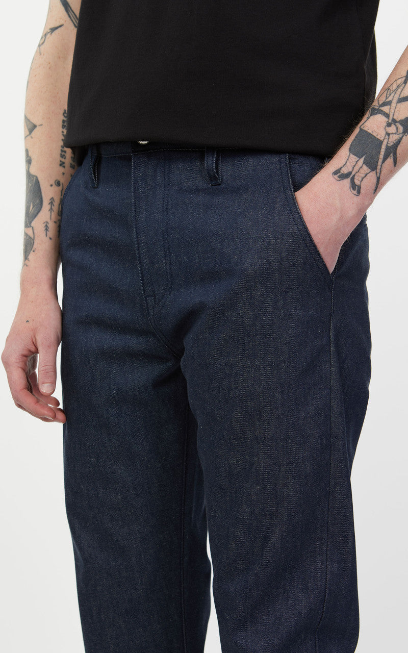 Benzak BC-01 Tapered Chino Military Selvedge Denim 11oz