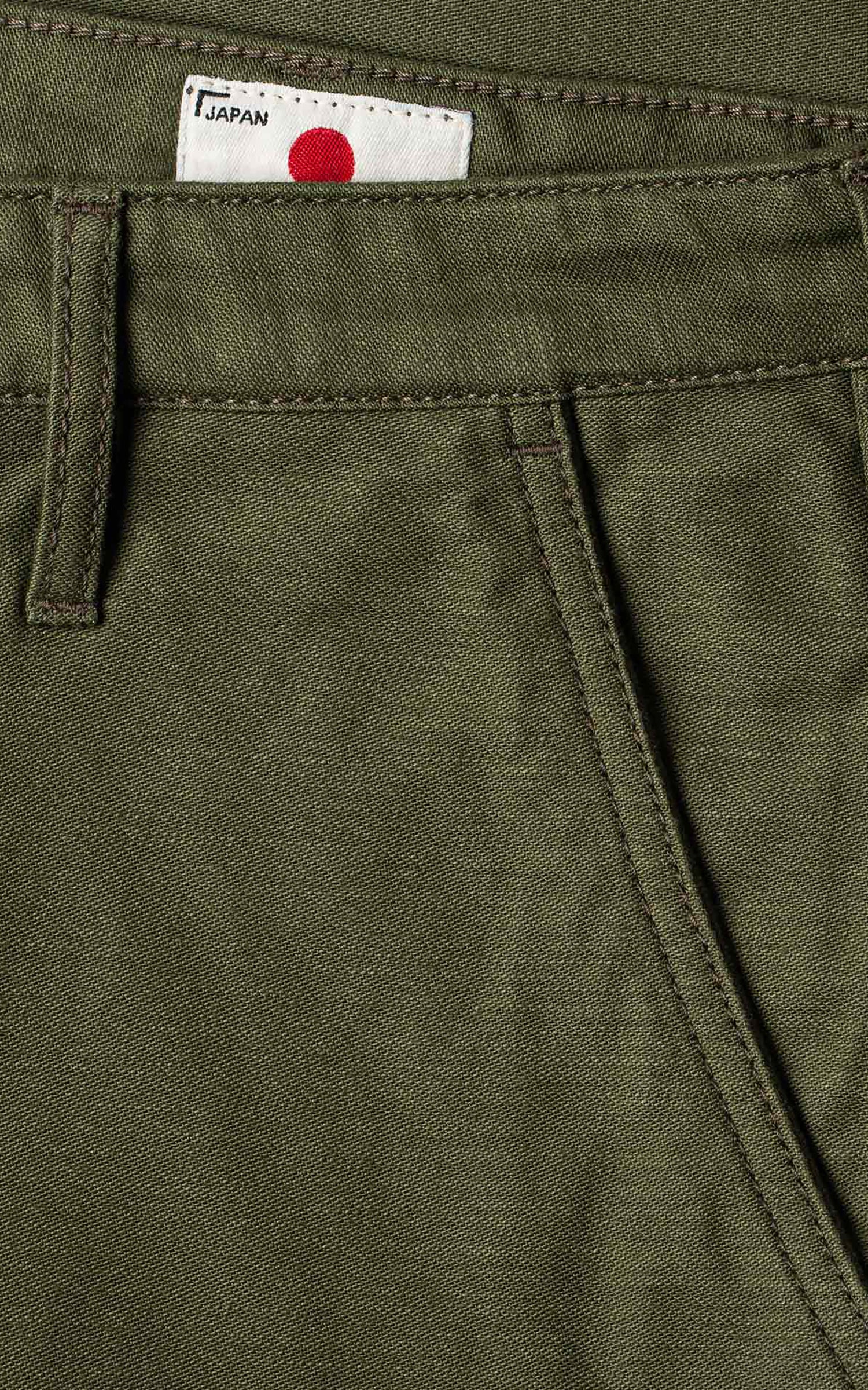 Benzak BC-03 Straight Chino Military Twill Olive Drab