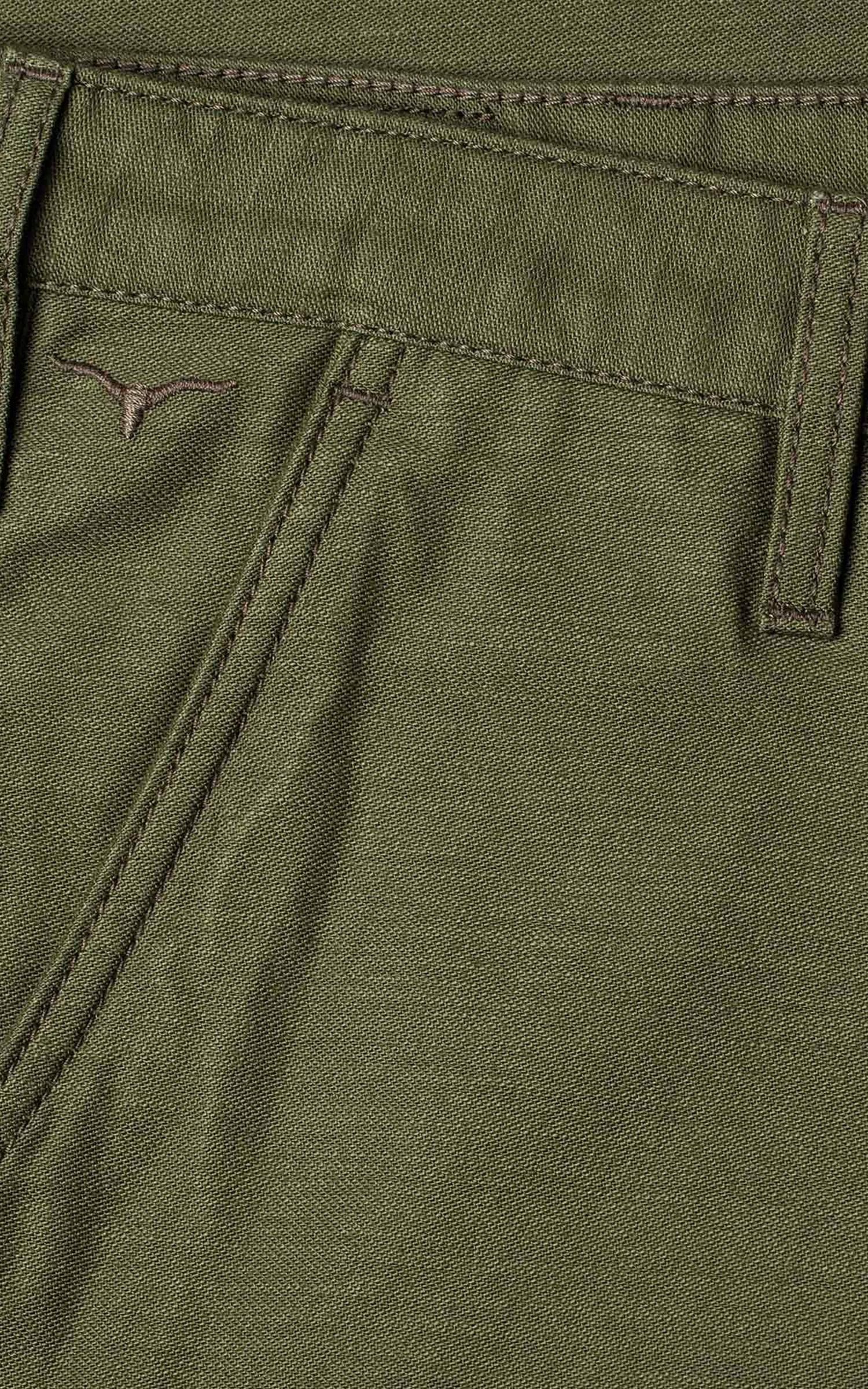 Benzak BC-03 Straight Chino Military Twill Olive Drab