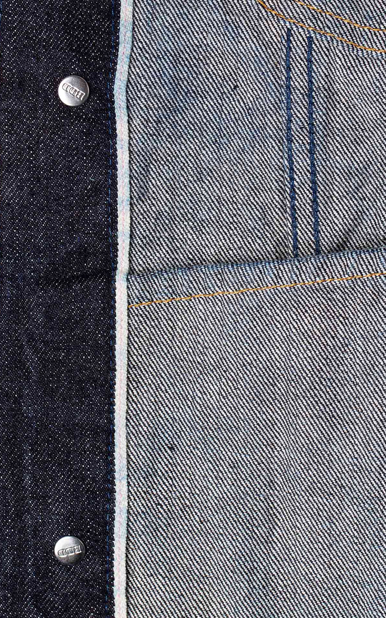 Benzak BDJ-05 Trucker Jacket Forties Era Selvedge Indigo 14oz