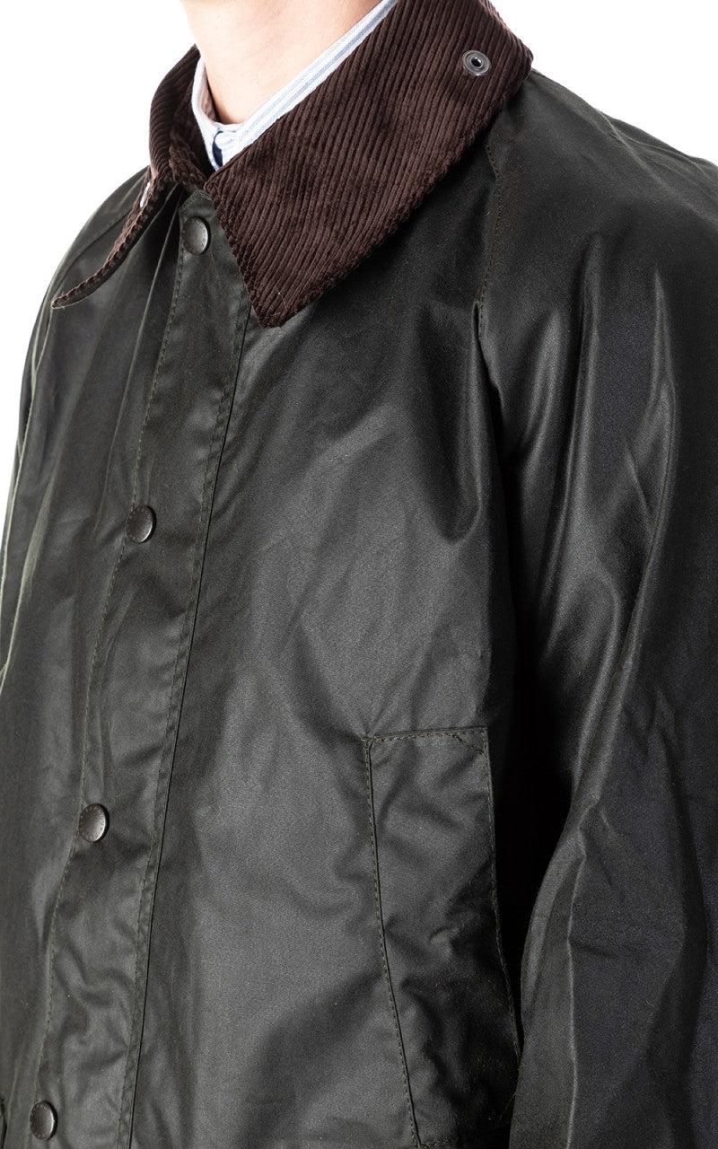 Barbour Bedale Wax Jacket Sage